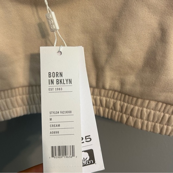 Revolve x 525 America - French Terry Bra Top in Cream 🌟 - Picture 4 of 8